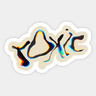 Toxic Sticker